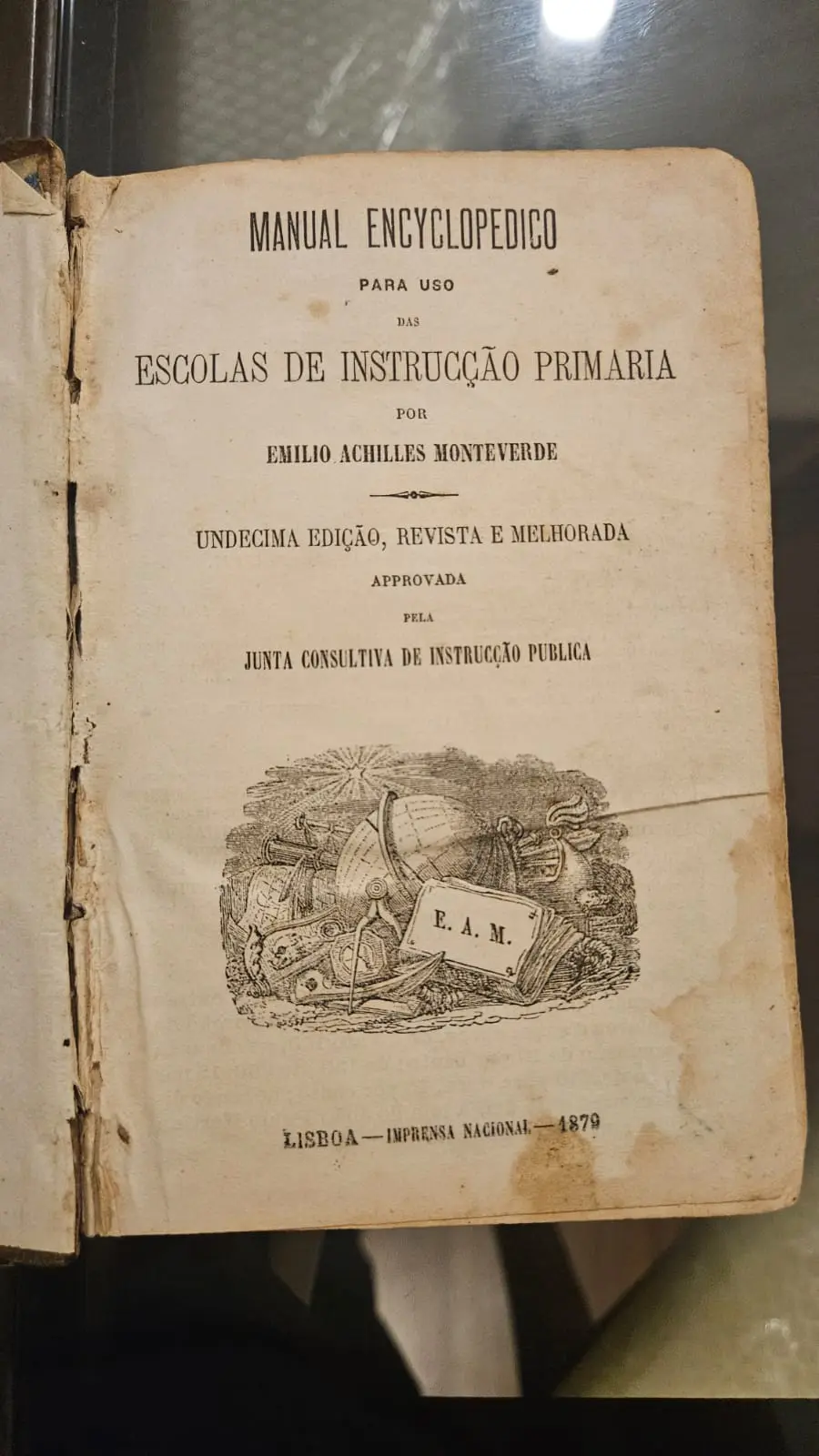 Foto 4 de Manual Encyclopedico para uso das Escolas de Instrucção Primaria